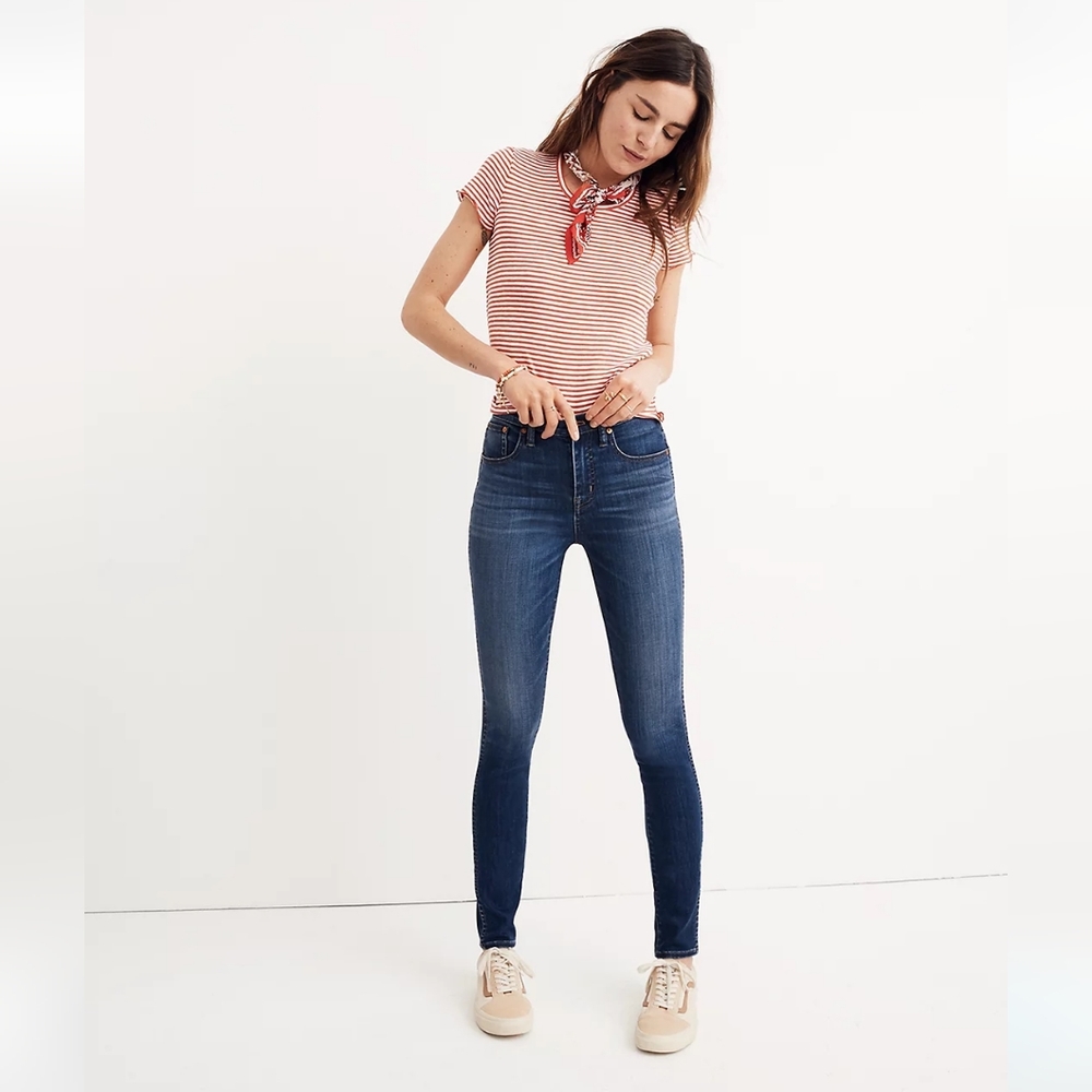 Madewell High Riser Skinny Jeans